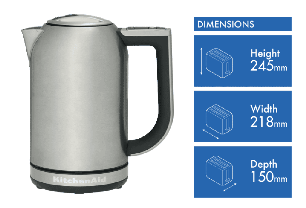 KitchenAid 1.7L Artisan Kettle Stainless Steel