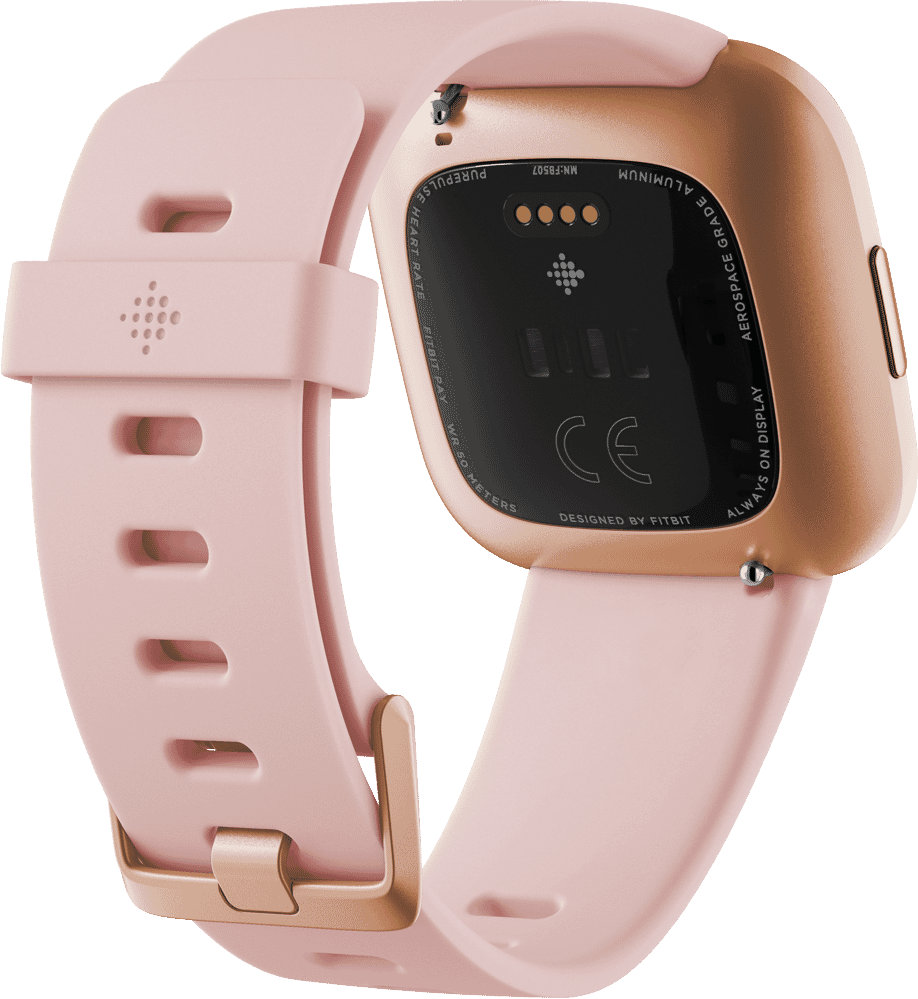 fitbit versa 2 petal copper rose