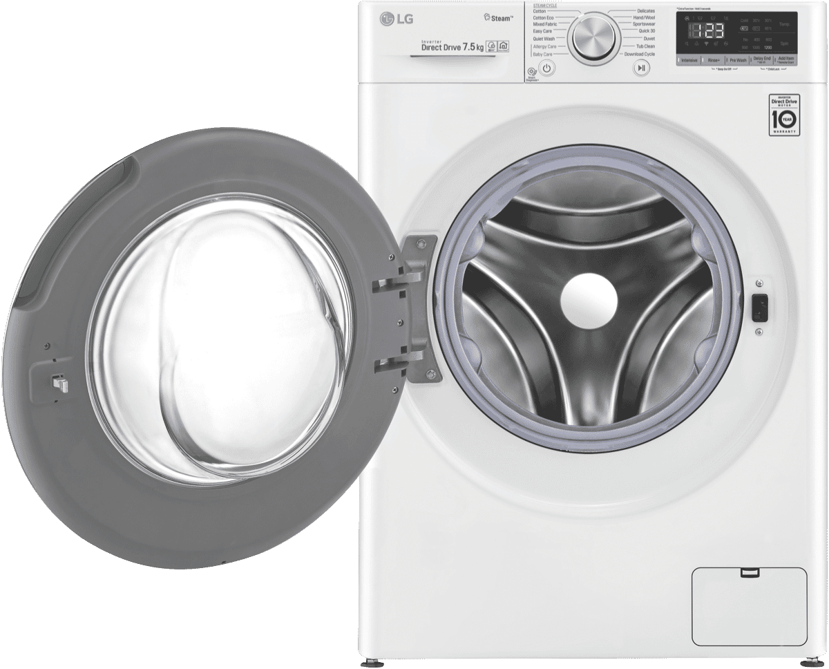 NEW LG WV51275W 7.5kg Front Load Washer eBay