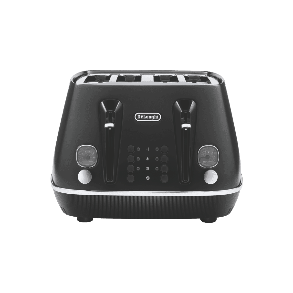 DeLonghi CTO4BK Argento 4 Slice Toaster 1600W - Black Brand New - Kettle  and Toaster Man