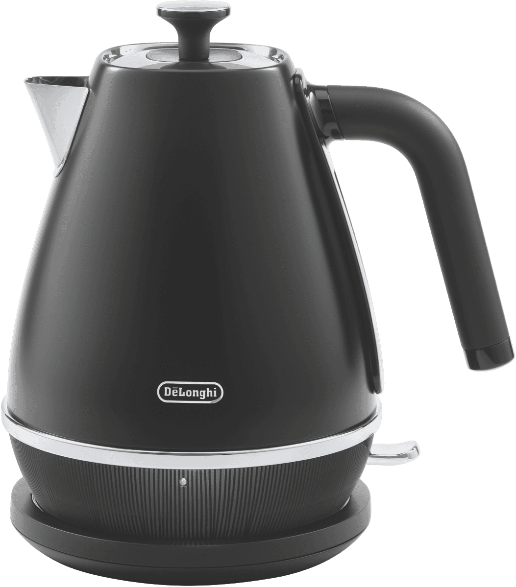 DeLonghi KBIN2001BK Distinta Moments Kettle - Black at The Good Guys