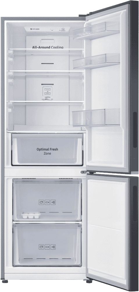 Samsung SRL334NMB 336L Bottom Mount Refrigerator at The Good Guys