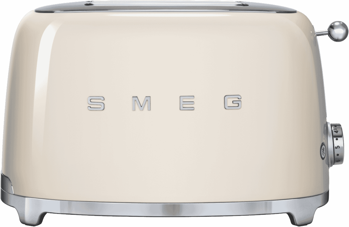 cream 2 slice toaster