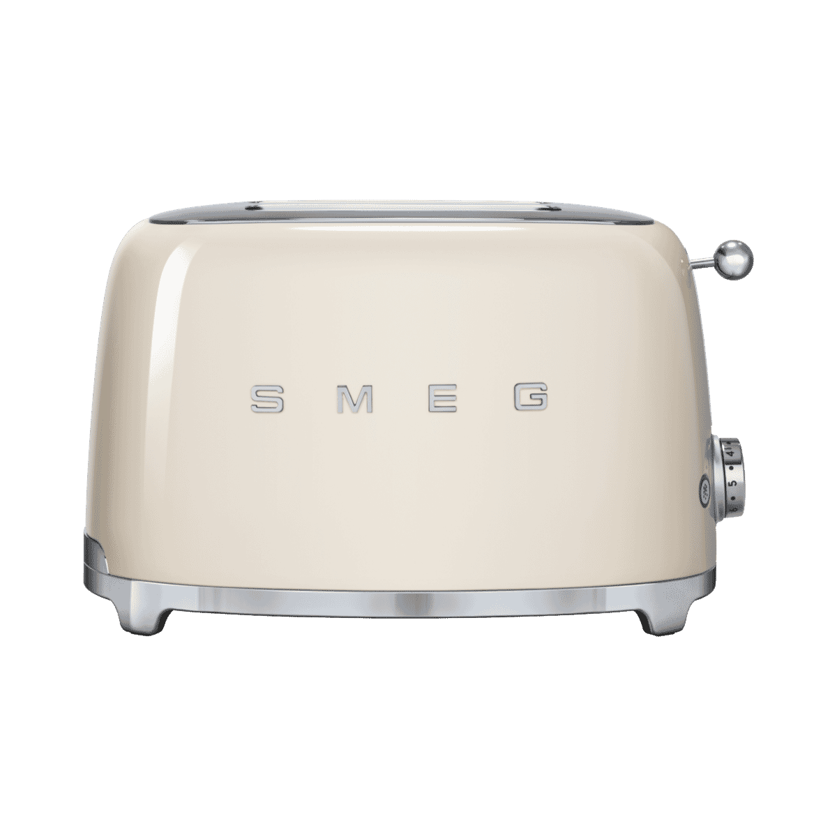 Smeg TSF01CRAU 50s Retro Style 2 Slice Toaster Cream at The Good Guys