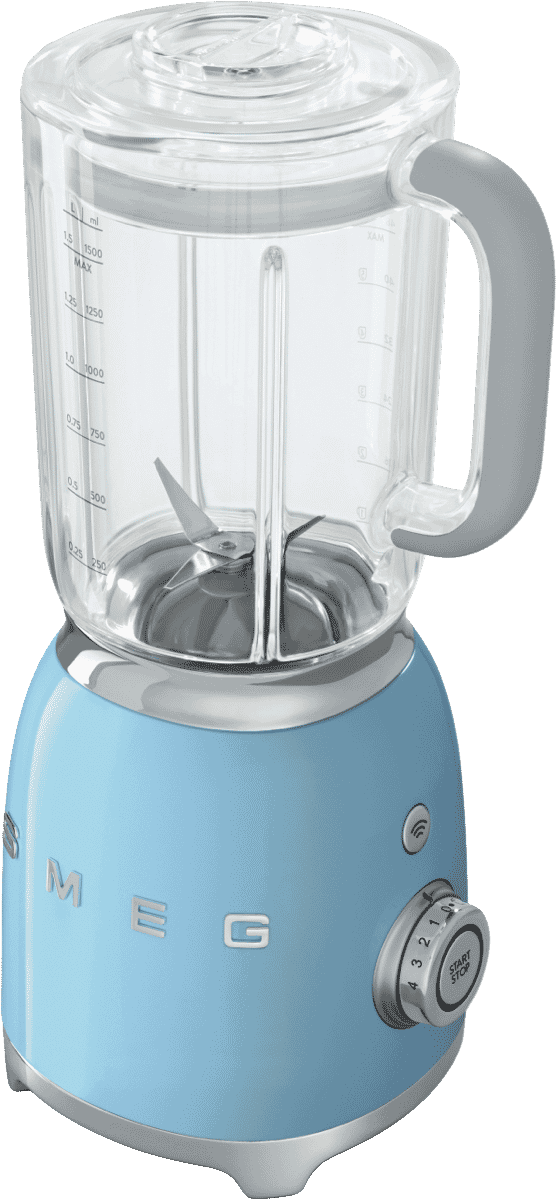 Smeg BLF01PBAU 50s Retro Style Blender Pastel Blue at The Good Guys