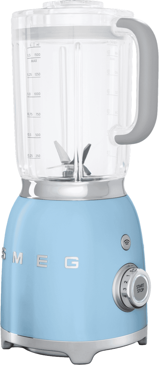 Smeg BLF01PBAU 50s Retro Style Blender Pastel Blue at The Good Guys