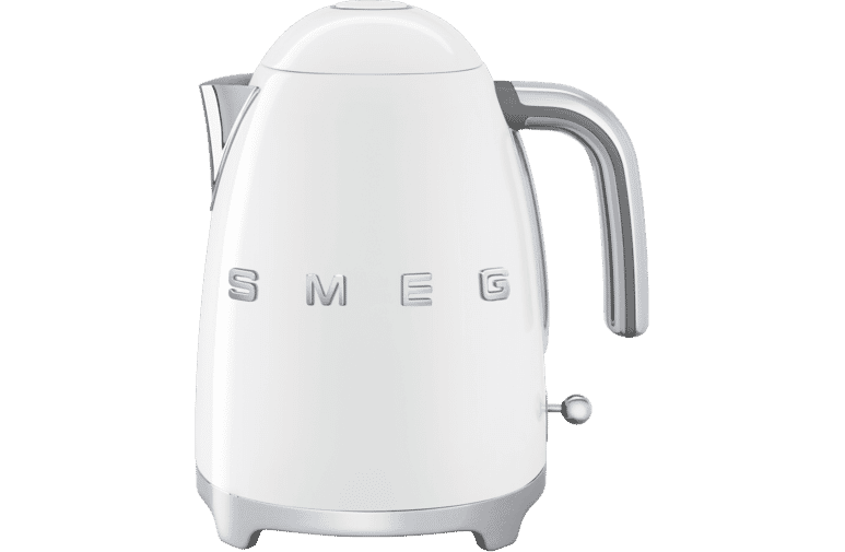 Smeg 7-Cup Stainless Steel Retro Style Electric Kettle in Black