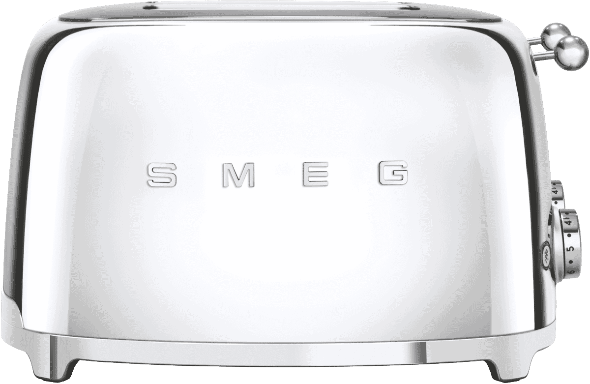 Smeg 50s Style 4 Slot Toaster - Chrome