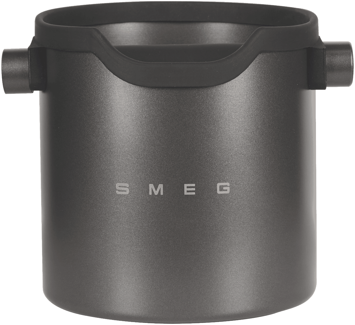 Smeg KNOCKBOX Coffee Knock Box Black at The Good Guys