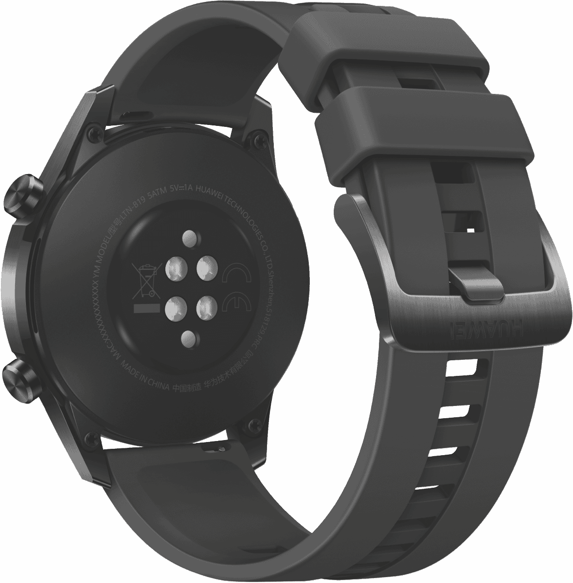 Huawei Latona-B19S Watch GT 2 Sport 46mm Black at The Good Guys