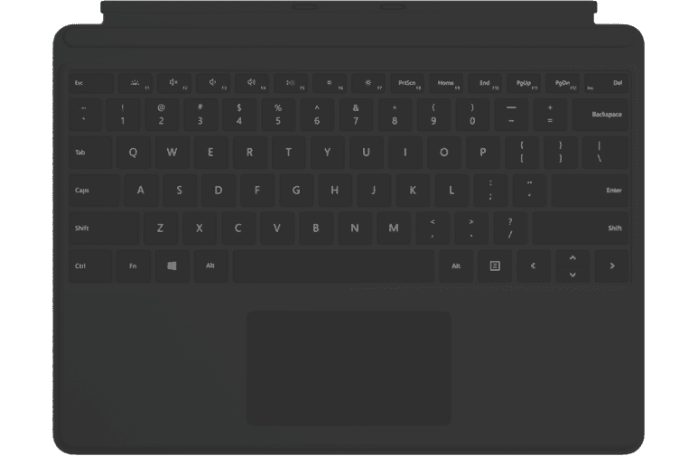 Microsoft Surface Pro X Keyboard Black Qjw 00015