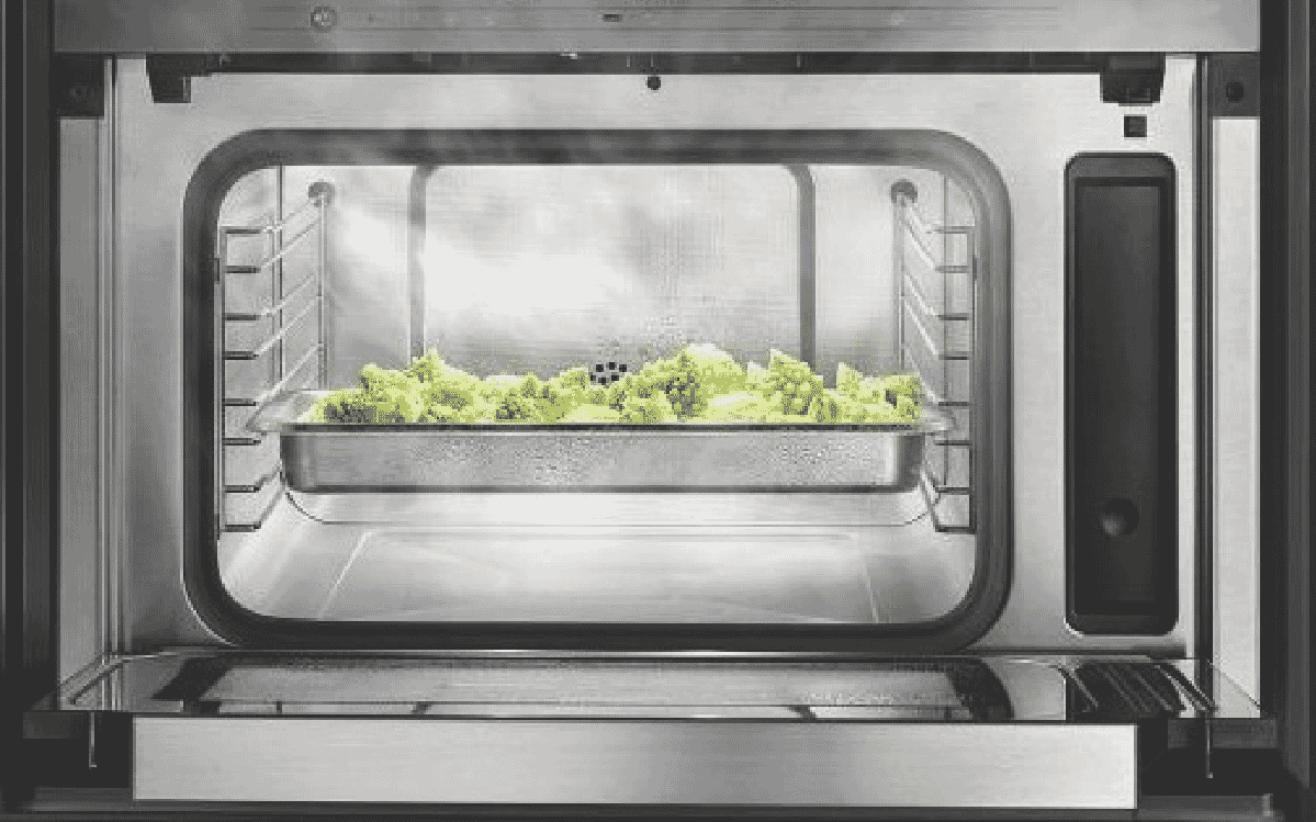 Miele DGM7440 OBSW 60cm Steam Microwave Oven Obsidian Black at The Good