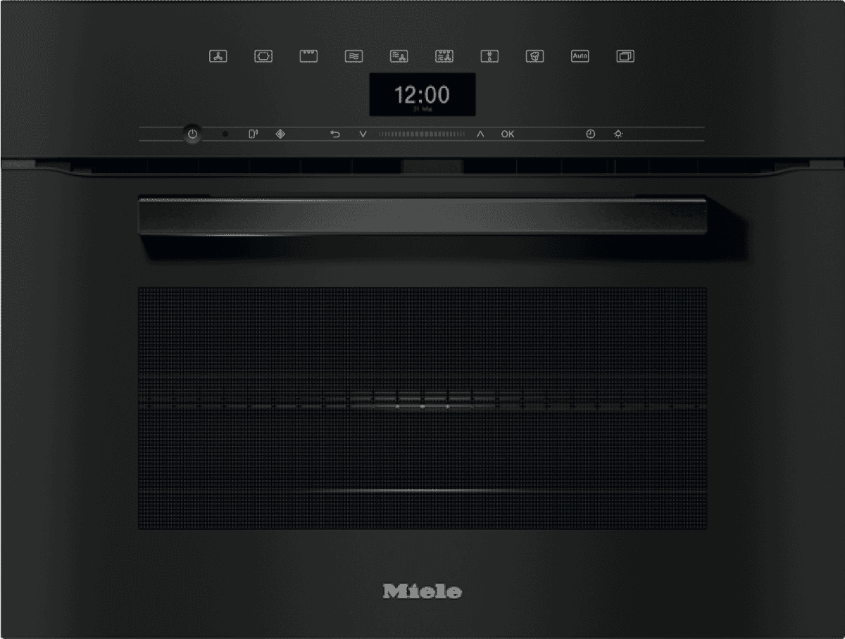 Miele H 7440 BM OBSW 60cm Speed Oven Obsidian Black at The Good Guys