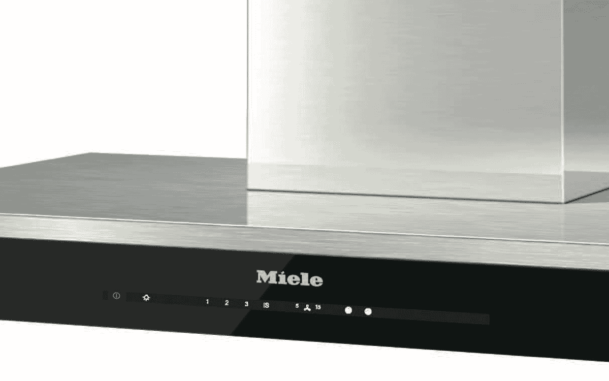 Miele DA6698W 90cm Wall Mounted Rangehood CleanSteel at The Good Guys