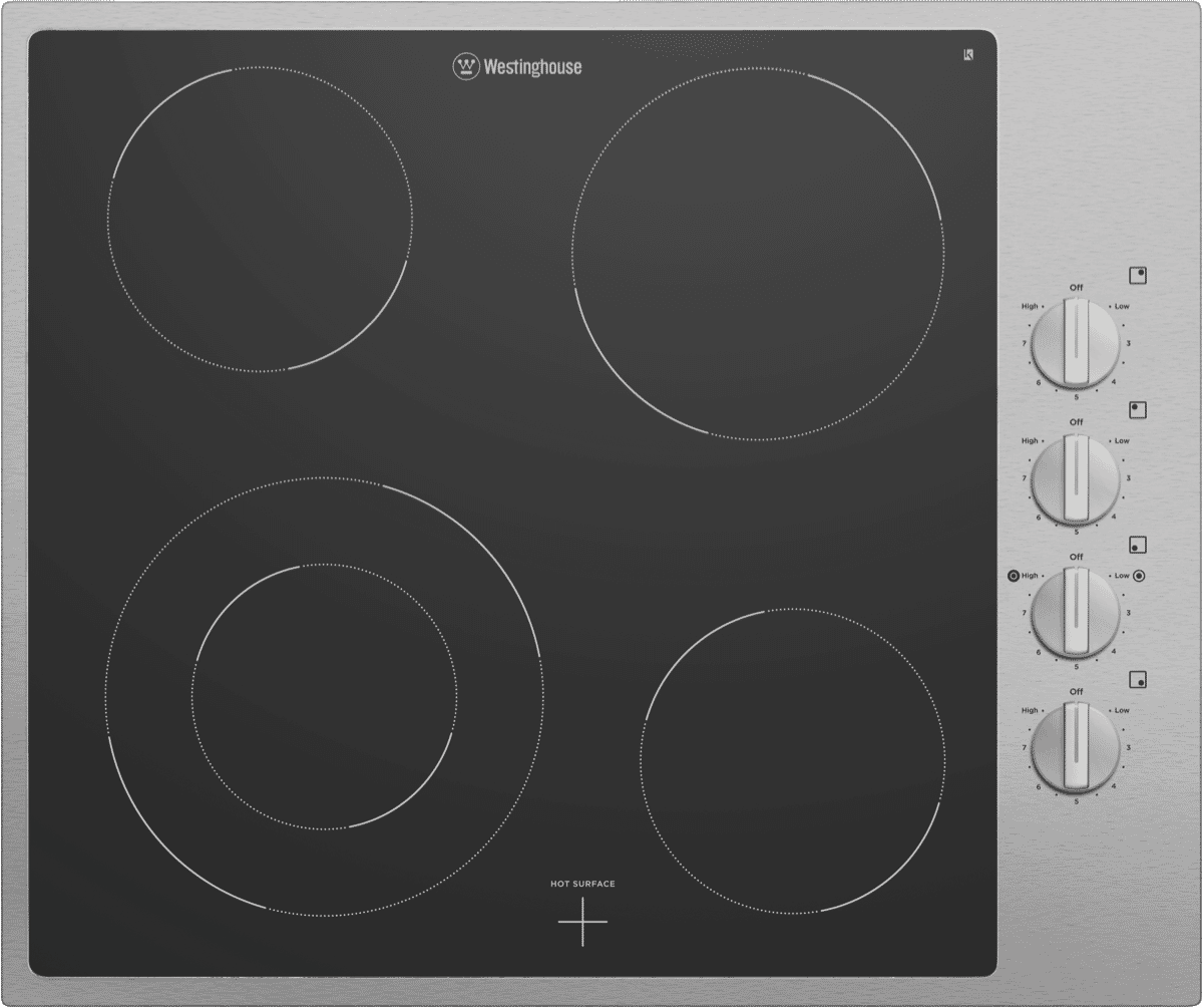 Westinghouse WHC642SC 60cm Ceramic Cooktop at The Good Guys