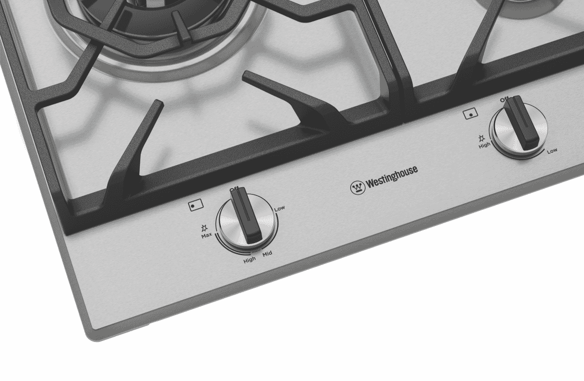 Westinghouse WHG958SC 90cm Gas Cooktop Stainless Steel at The Good Guys
