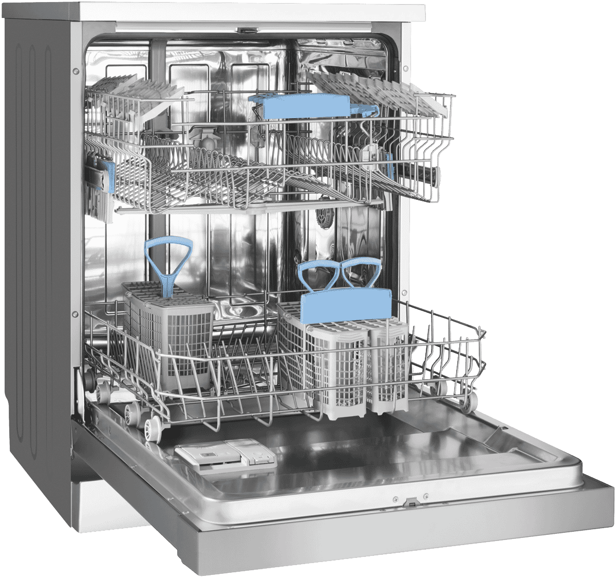 Westinghouse WSF6606XA 60cm Dishwasher Stainless Steel at The Good Guys