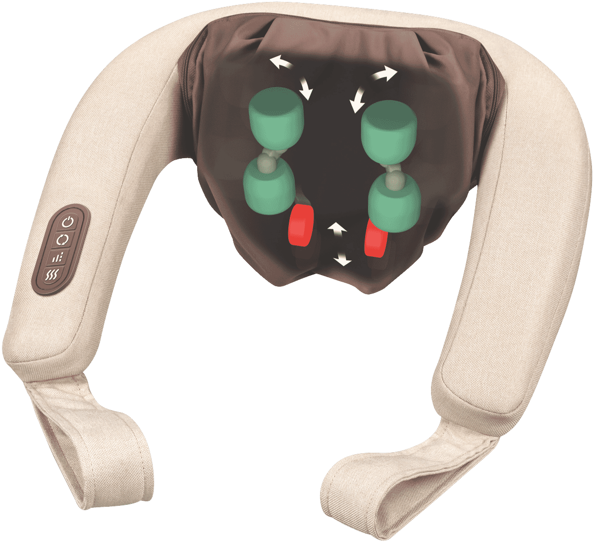 Beurer mg151 deluxe 3d discount shiatsu back & neck massager