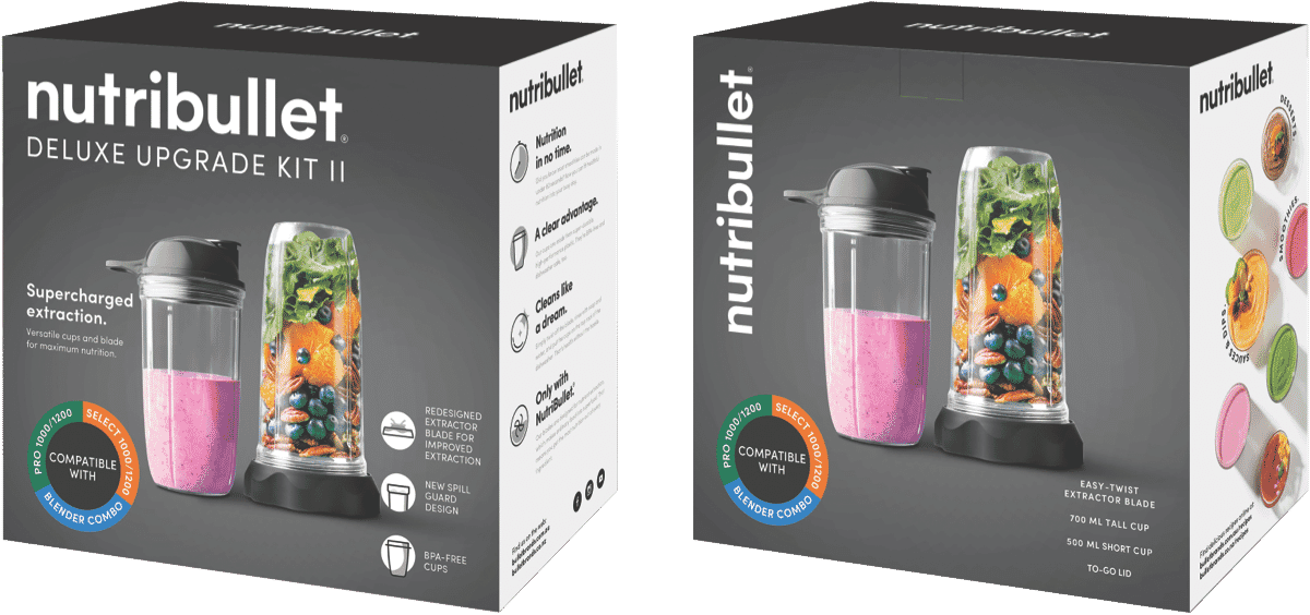 NUTRIBULLET BDM0407CDB Deluxe Upgrade Kit 2.0 at The Good Guys