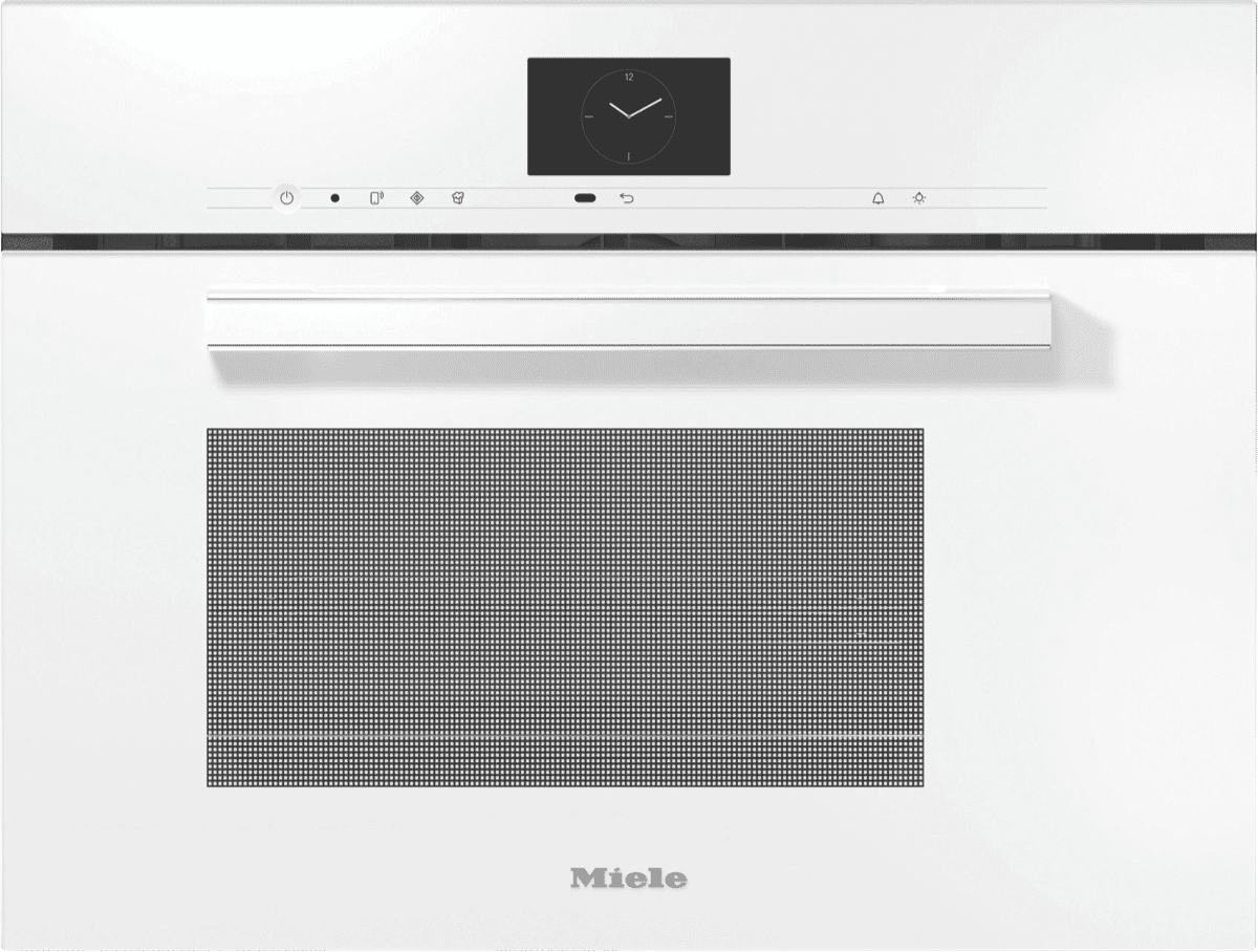 Miele DGM 7640 VL BW 60cm Steam MW/Oven Brilliant White at The Good Guys
