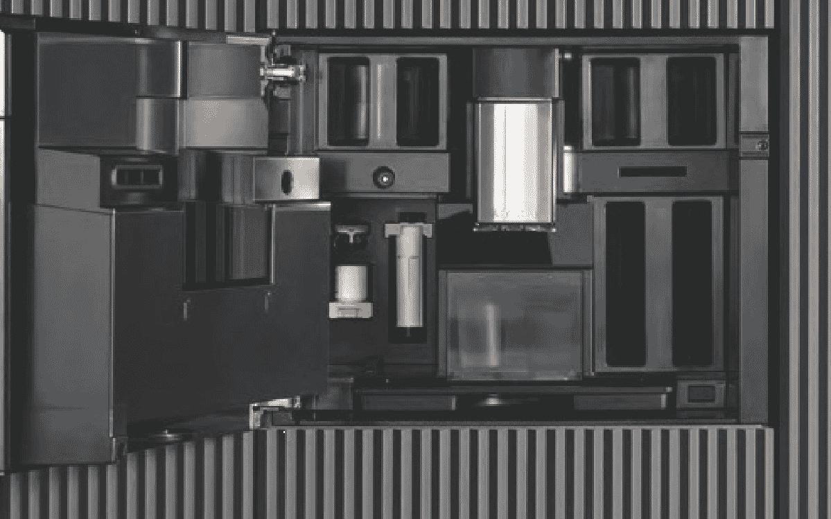 Miele CVA 7845 VL BW BuiltIn Coffee Machine Brilliant White at The