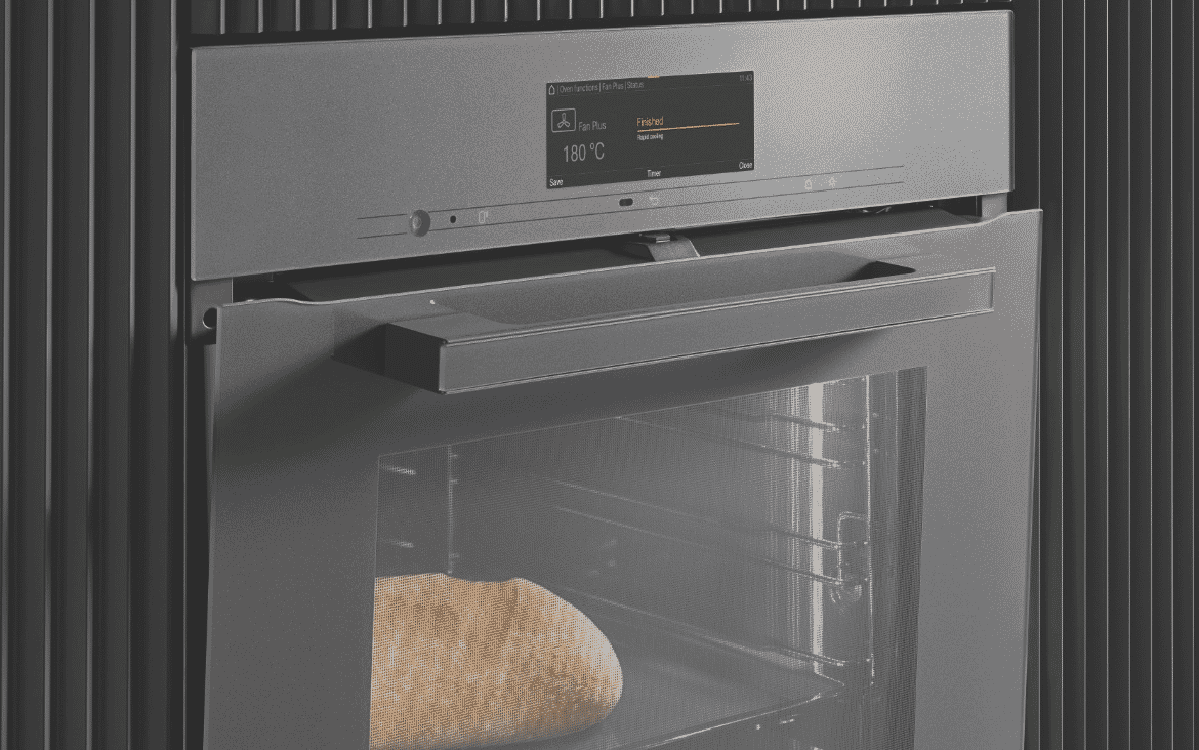 Miele H 7660 BP VL GG 60cm Pyrolytic Oven Graphite Grey at The Good Guys