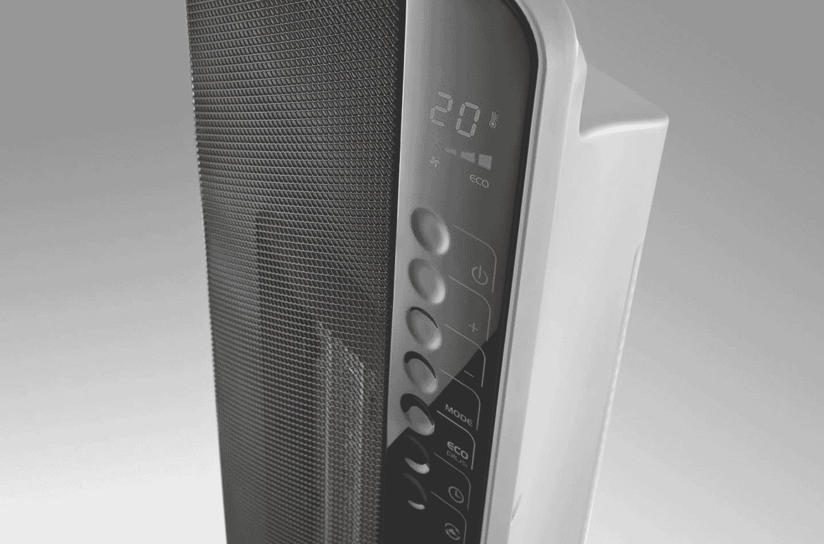 DeLonghi TCH8993ER 2400W Electronic Ceramic Tower Heater at The Good Guys