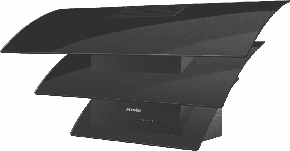 Miele 88cm Black Wall Mounted Rangehood