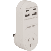 JacksonDual USB-A & USB-C AC Charger50070009