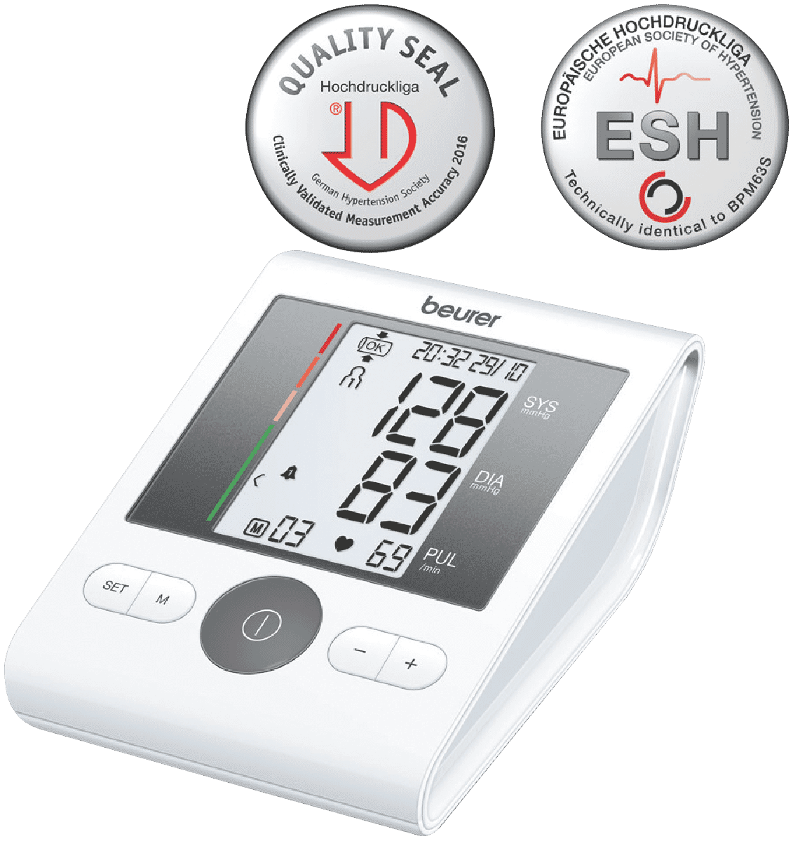 Beurer BM28 Upper Arm Blood Pressure Monitor at The Good Guys