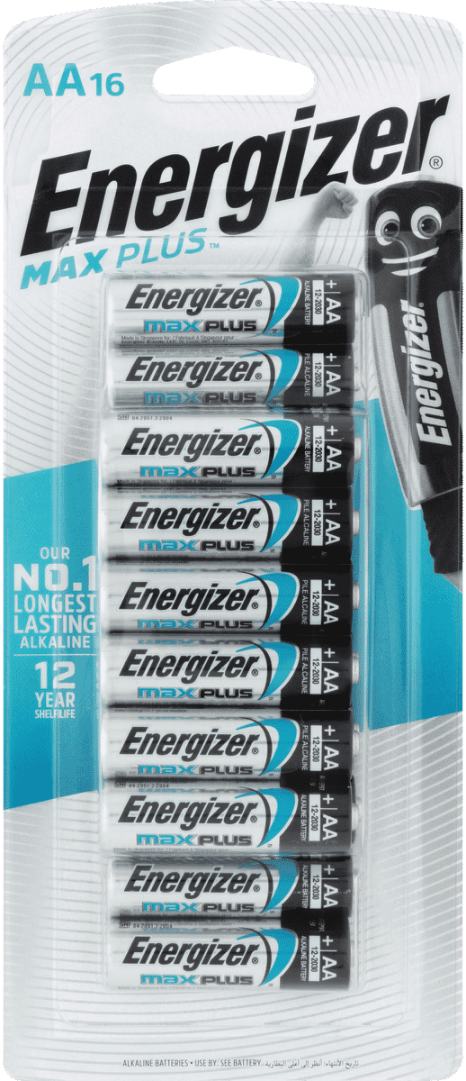 Energizer Max Plus AA 16 Pack
