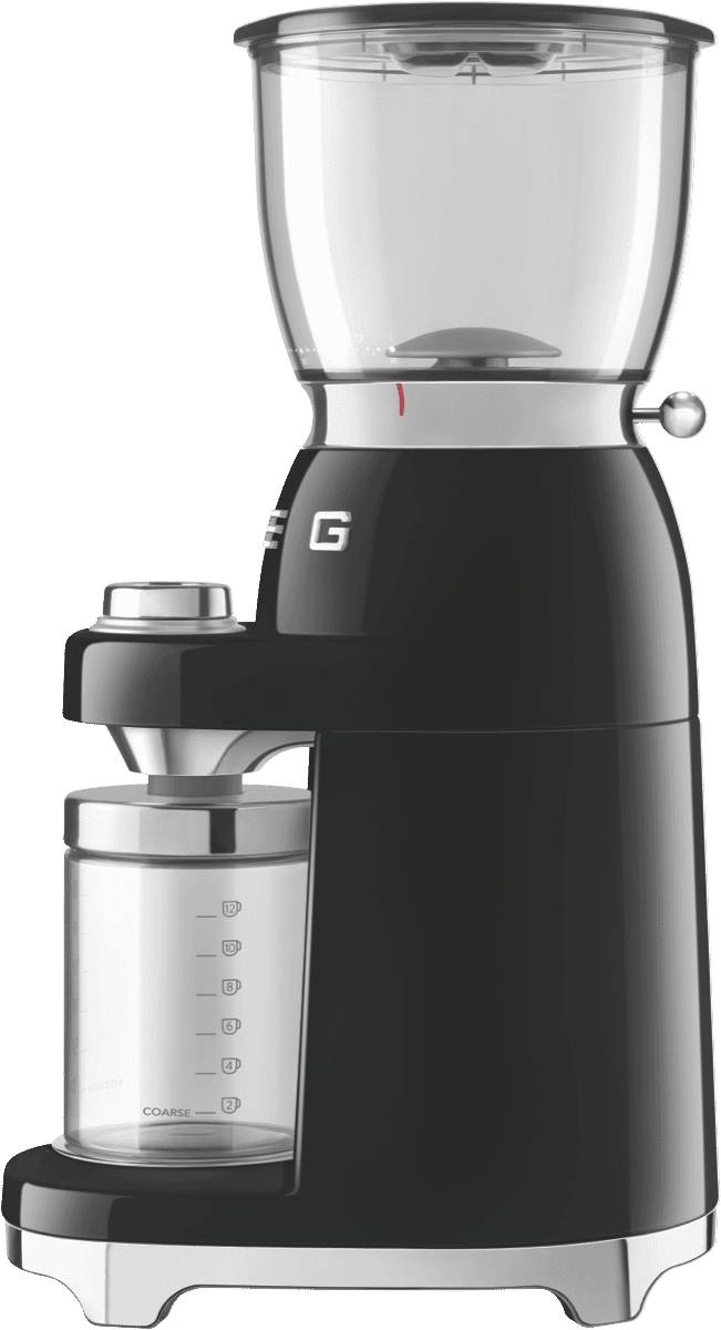 Smeg CGF01BLAU 50s Retro Style Coffee Grinder Black at The Good Guys