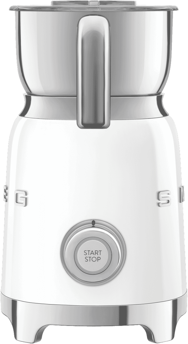 Smeg MFF01WHAU 50s Retro Style Milk Frother White at The Good Guys