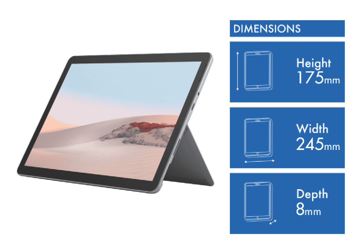 Microsoft Surface Go 2 4GB 64GB - Platinum