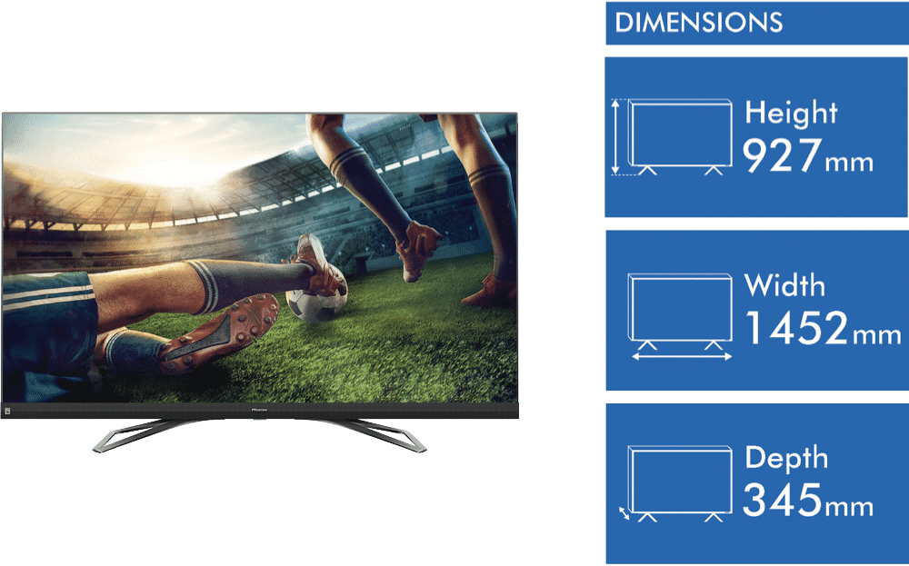 Hisense 65q8 65 Q8 4k Uhd Smart Uled Tv At The Good Guys