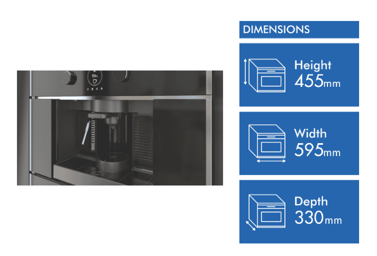 Teka 60cm In-Built Pod Coffee Machine