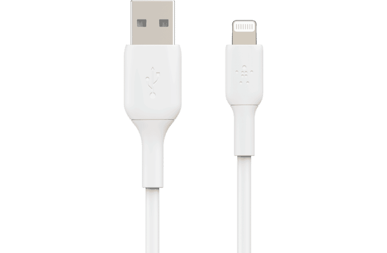 Belkin CAA001BT1MWH BoostCharge Lightning to USB Cable 1m at The Good Guys