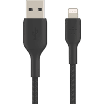 BelkinLightning to USB Braided Cable 1m Black50070969