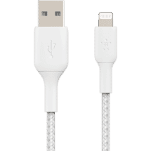 BelkinLightning to USB Braided Cable 1m White50070971