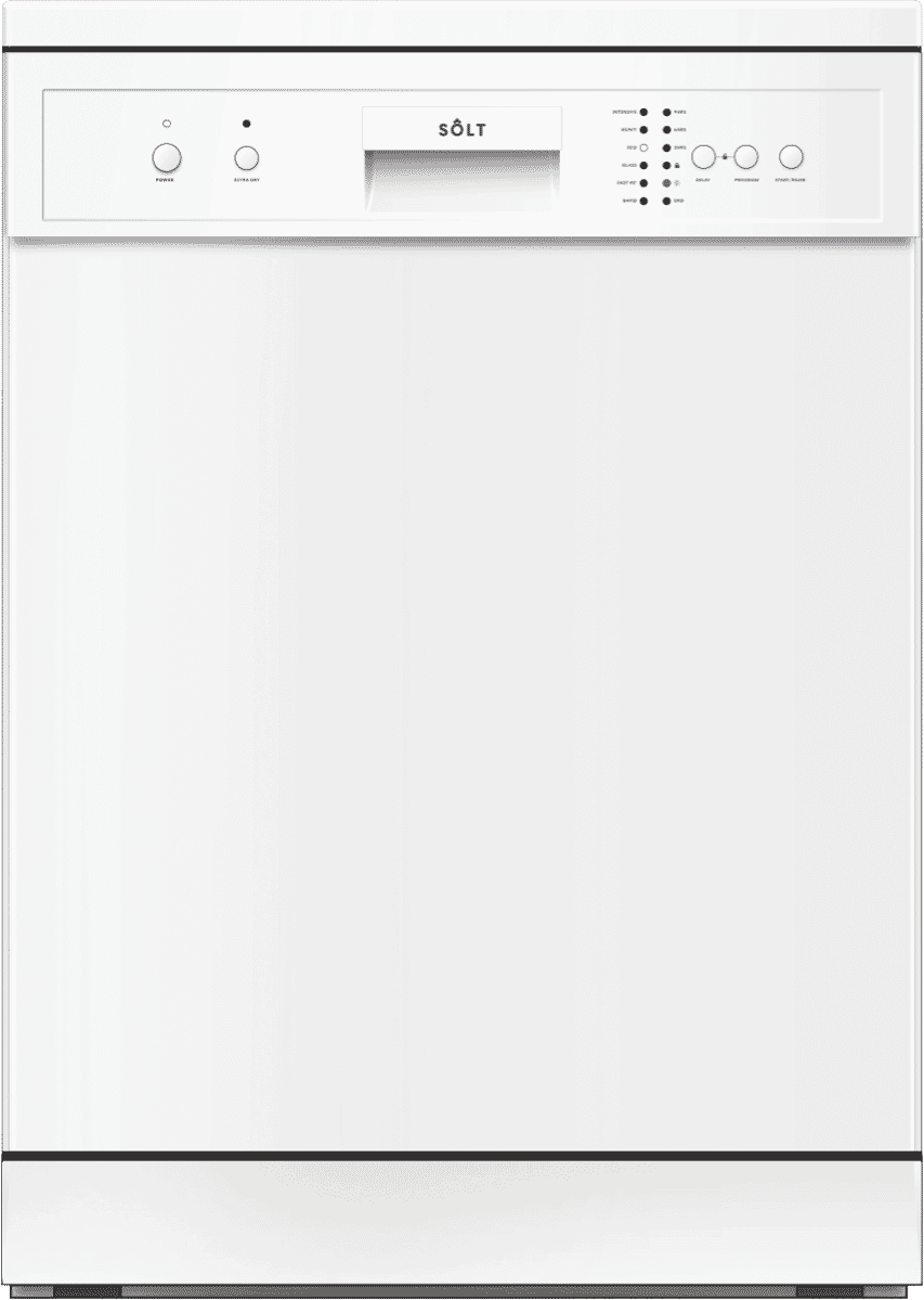 Solt GGSDW6012W 60cm Freestanding Dishwasher White at The Good Guys