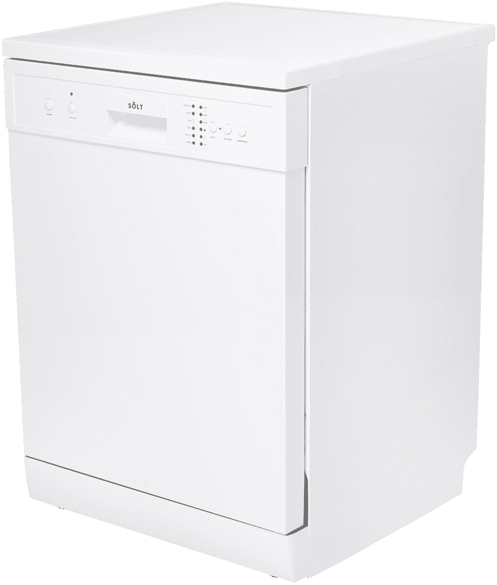 Solt GGSDW6012W 60cm Freestanding Dishwasher White at The Good Guys