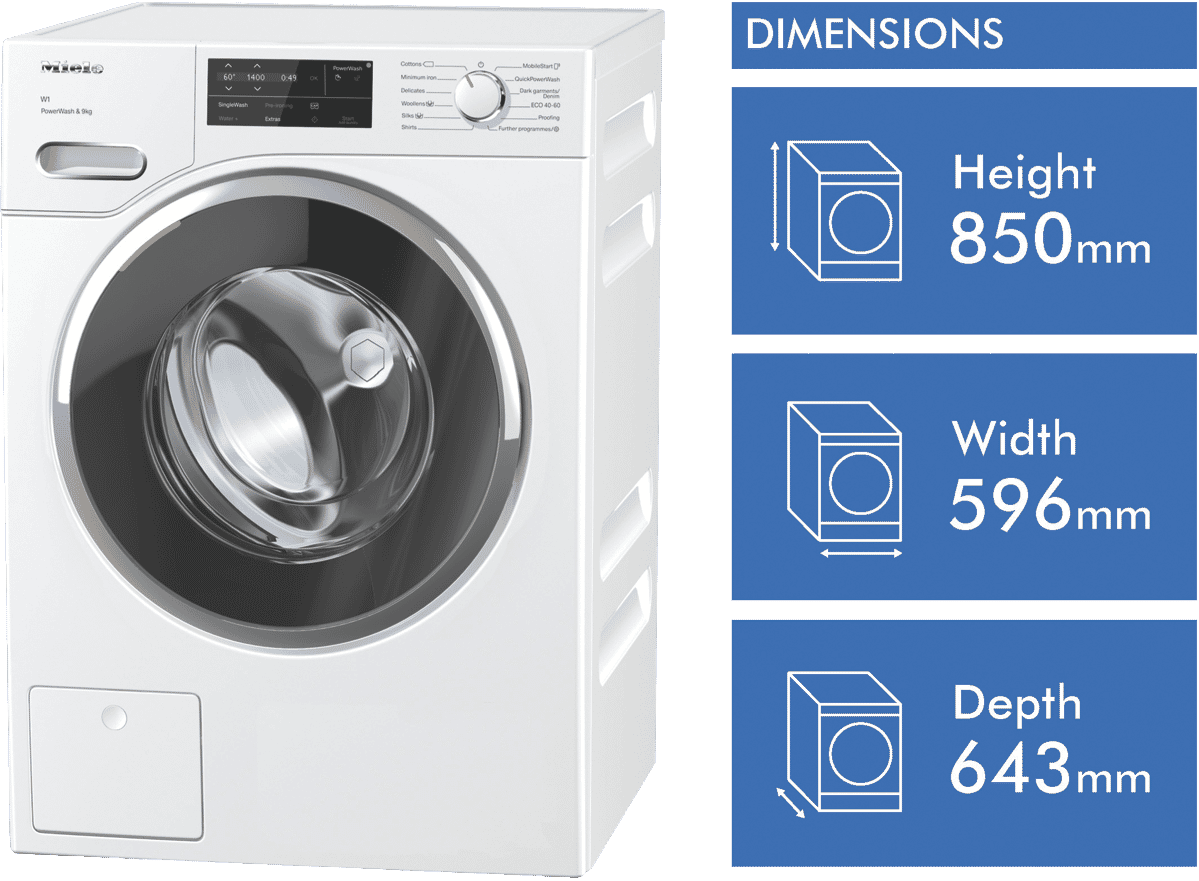 Miele WWG 360 9kg Front Load Washer at The Good Guys