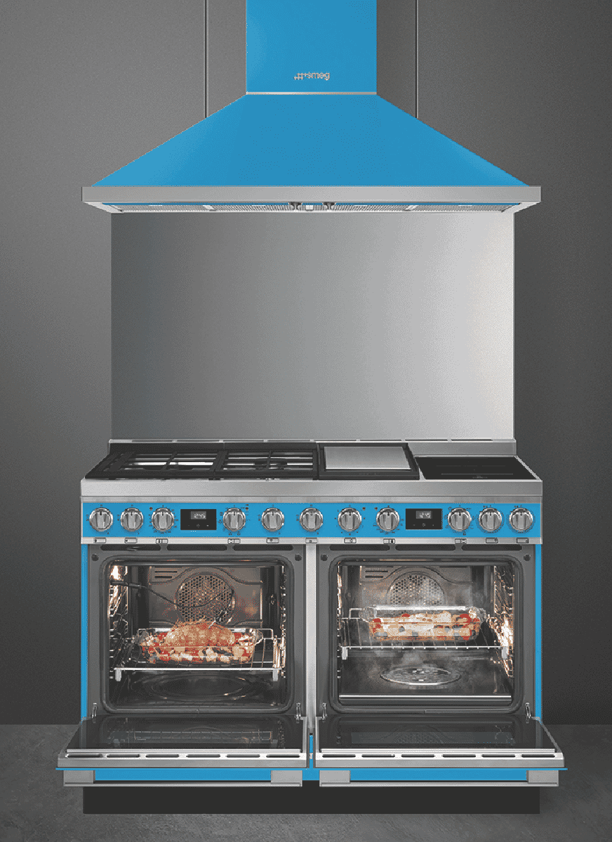Smeg CPF120IGMPTA Portofino 120cm Dual Fuel Upright Cooker at The Good Guys