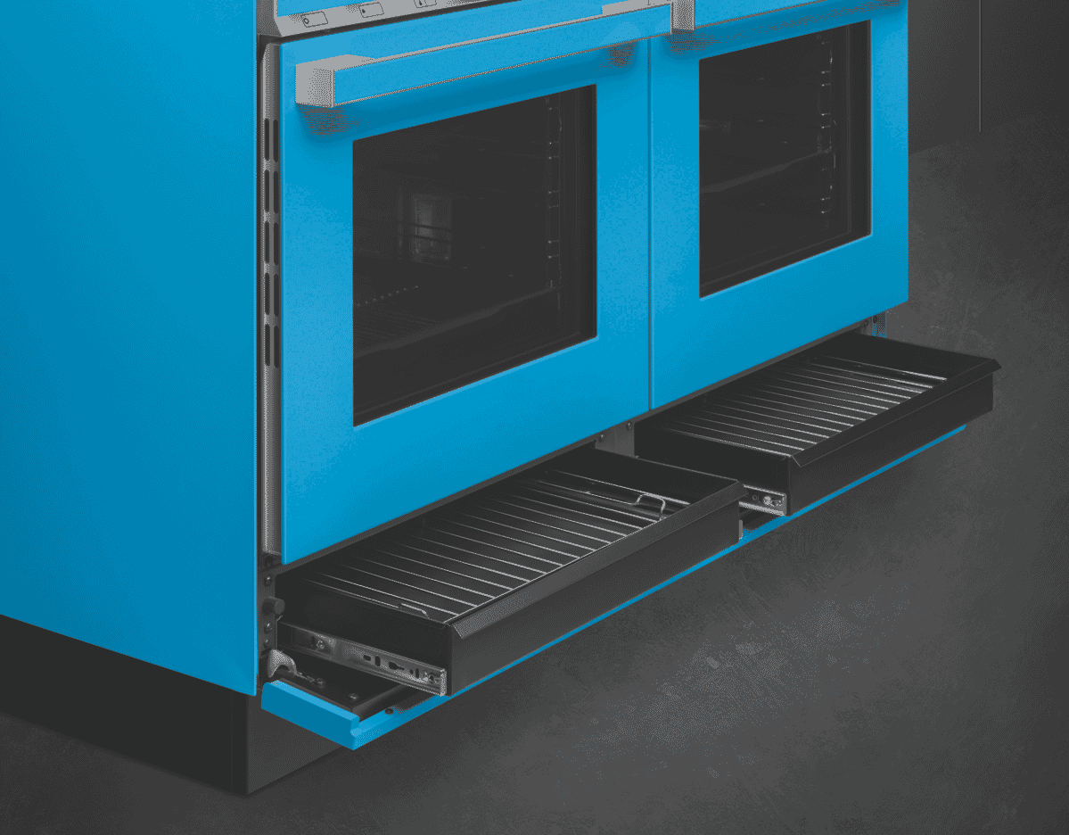 Smeg CPF120IGMPTA Portofino 120cm Dual Fuel Upright Cooker at The Good Guys