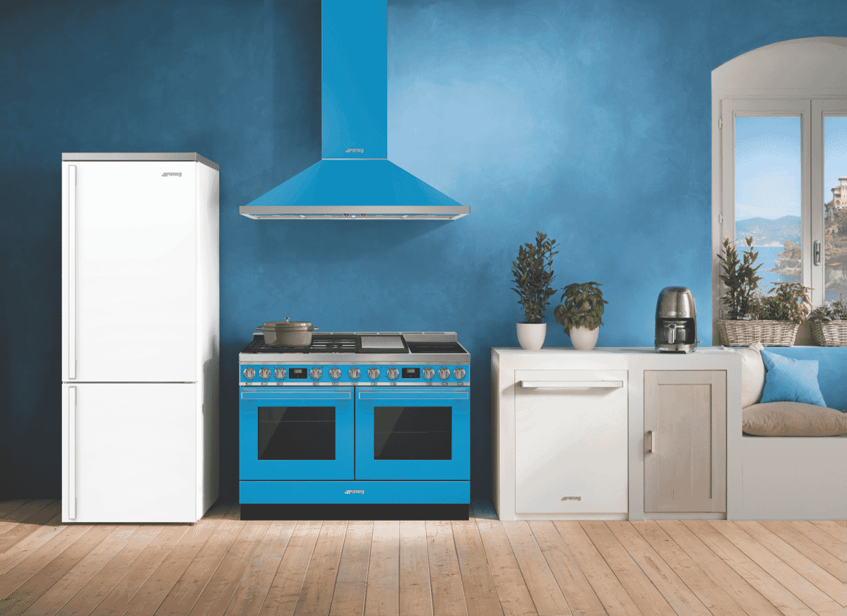 Smeg CPF120IGMPTA Portofino 120cm Dual Fuel Upright Cooker at The Good Guys