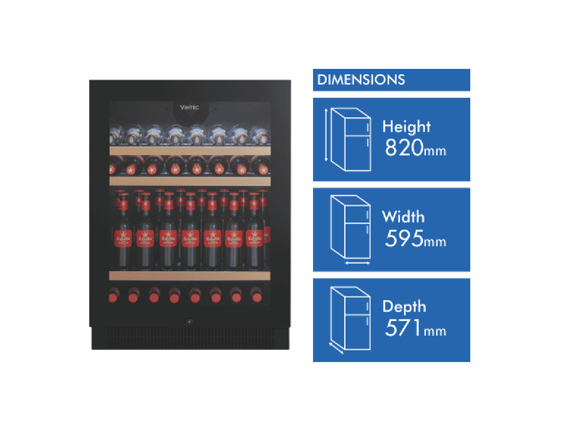 Vintec 100 Bottle Beverage Centre