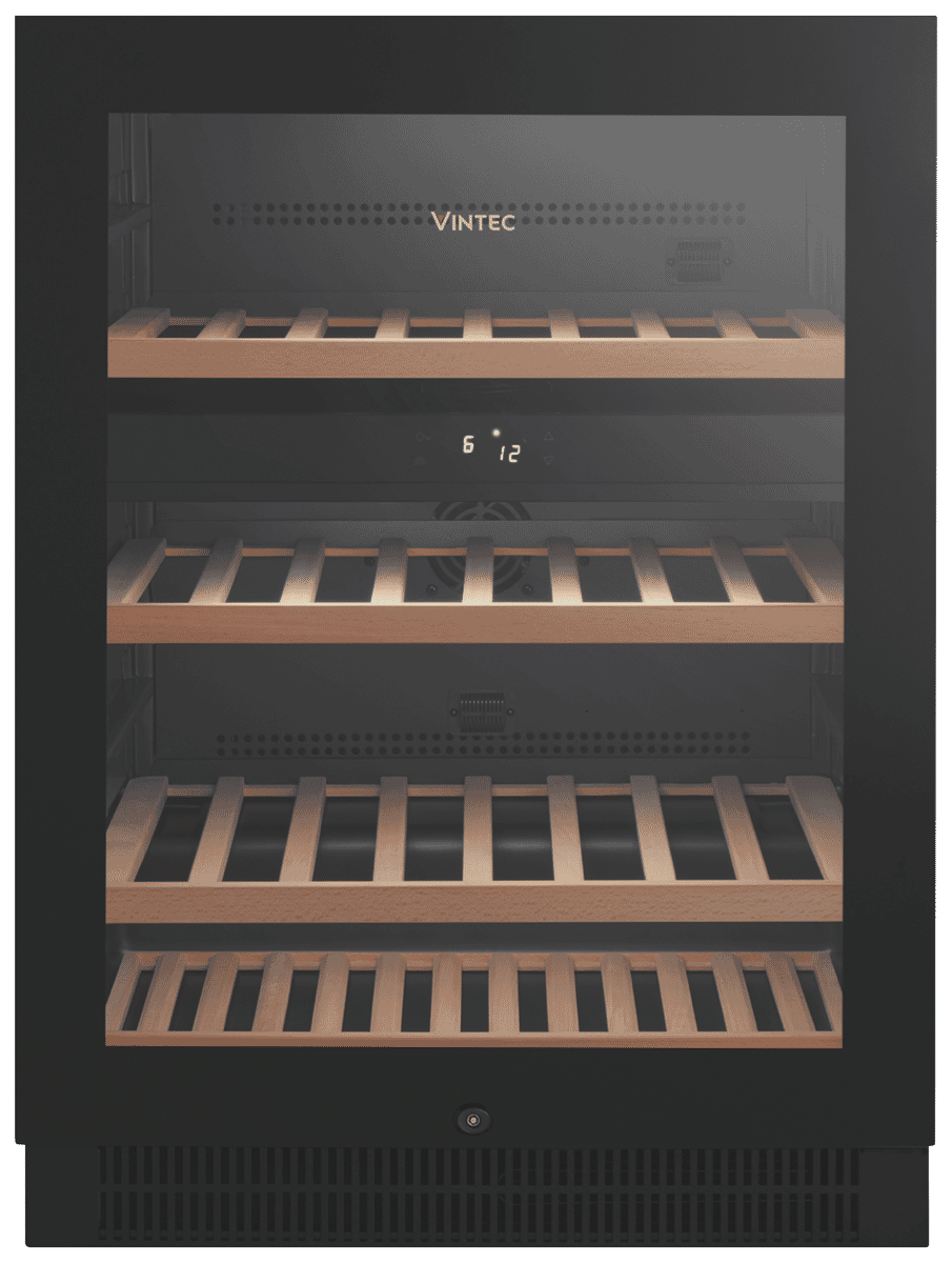 Vintec VWD050SBBX 50 Bottle Dual Zone at The Good Guys