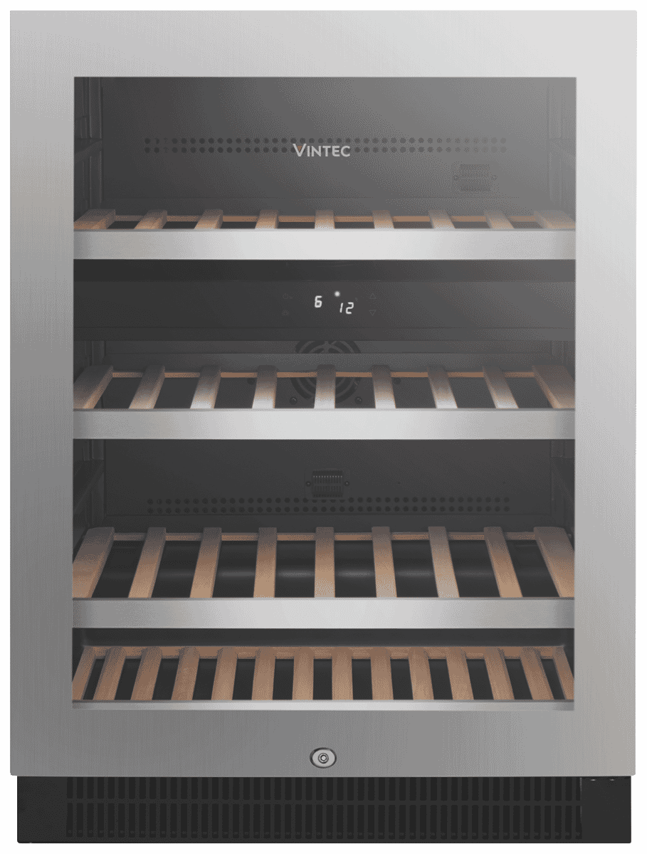 Vintec VWD050SSBX 50 Bottle Dual Zone at The Good Guys