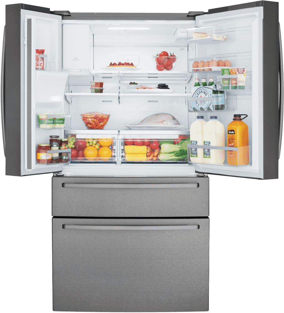 Westinghouse WHE6874BA 681L French Door Refrigerator at The Good Guys