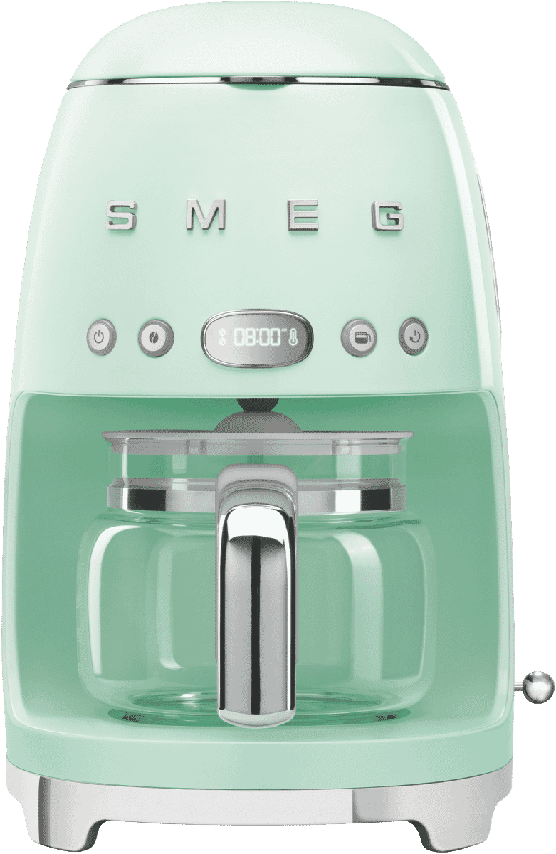 Smeg Drip Coffee Machine - Pastel Green